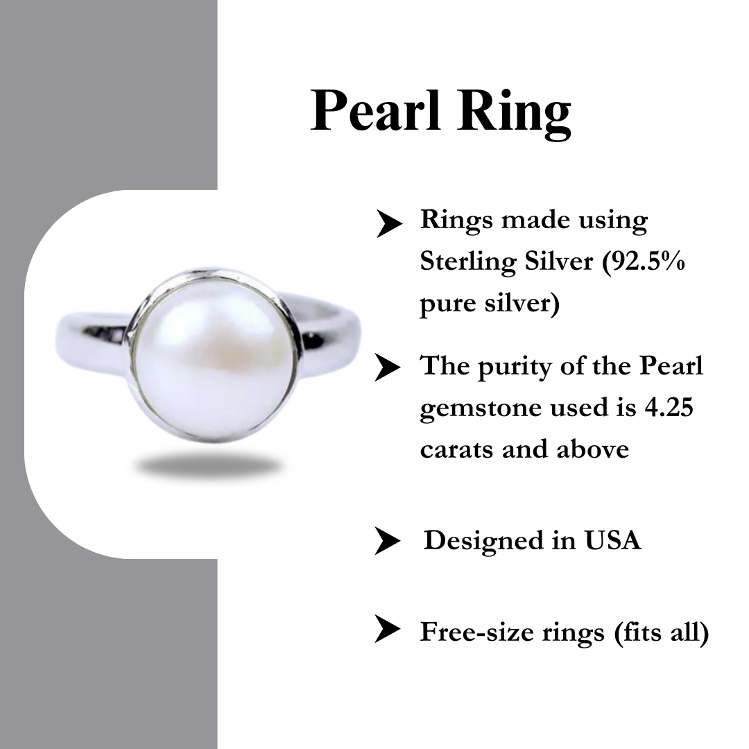 Bithstones Pearl Ring