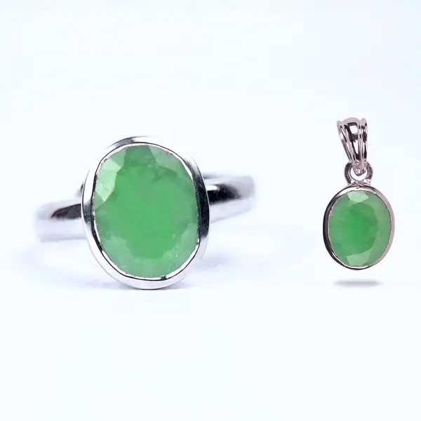 The Birthstone Emerald (الزُمُرُّد, Panna)